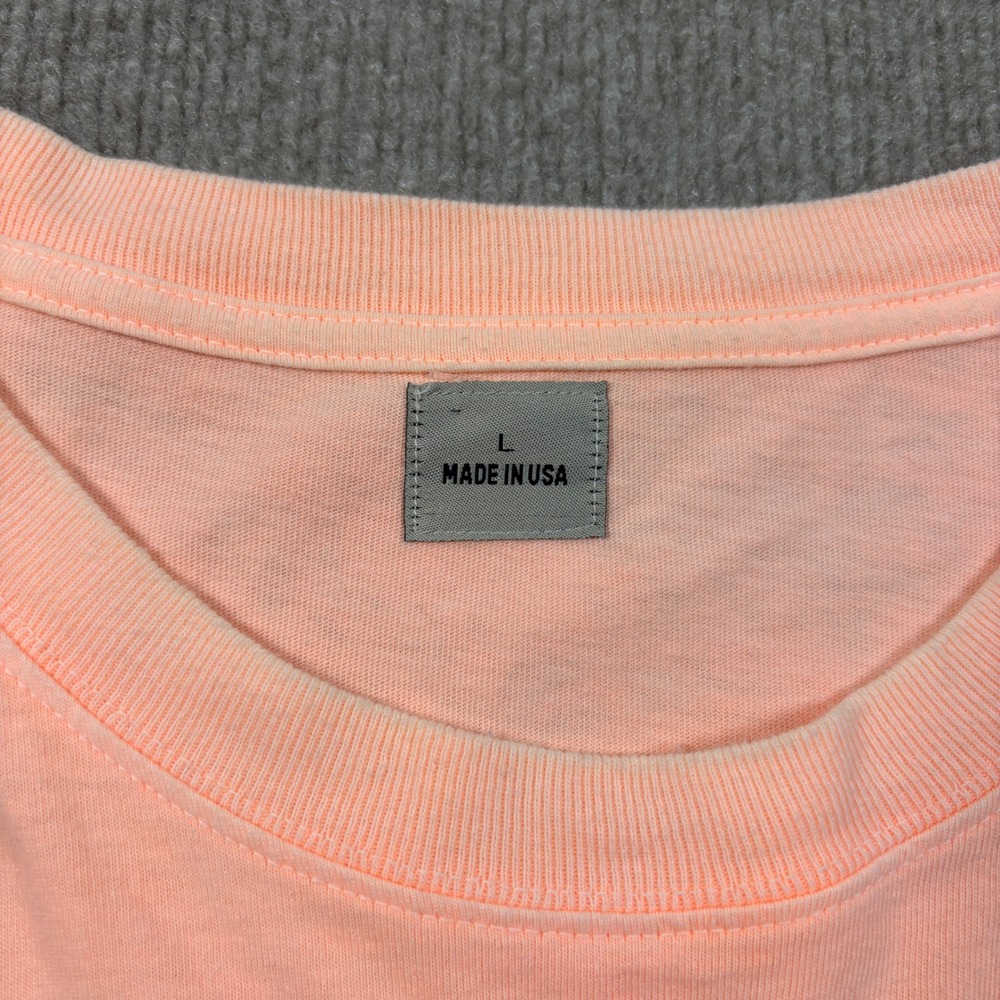 Authentic Kanye West YZY Peach Calabasas Long Sleeve Shirt Men's Size Large - Picture 2 of 7